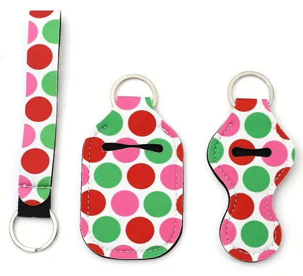 3 Piece Designer Keychain Set