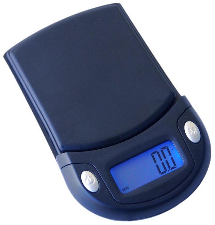 Fuzion Professional Digital Pocket Scale 500g x 0.1g Black