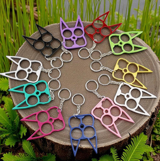 Kat Ears - Pointed Self Defense Keychain